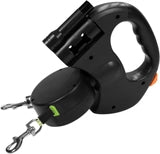🐾 Dual-Head Retractable Dog Leash – 3M Length, Night Safety Must-Have! 🌙