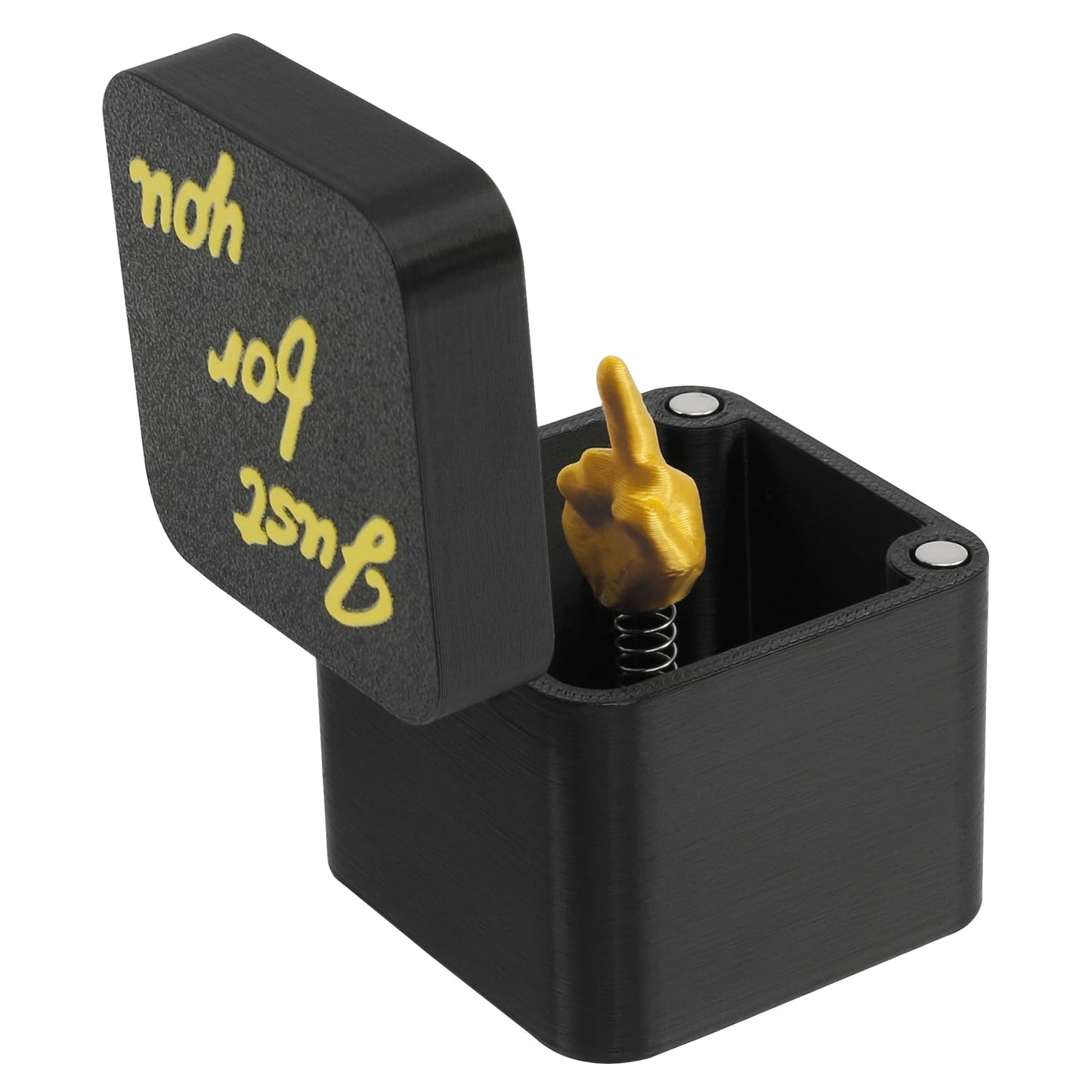 🖕 Funny Middle Finger in a Box – Adult Spoof Gift, Office Desk Decor! 😂