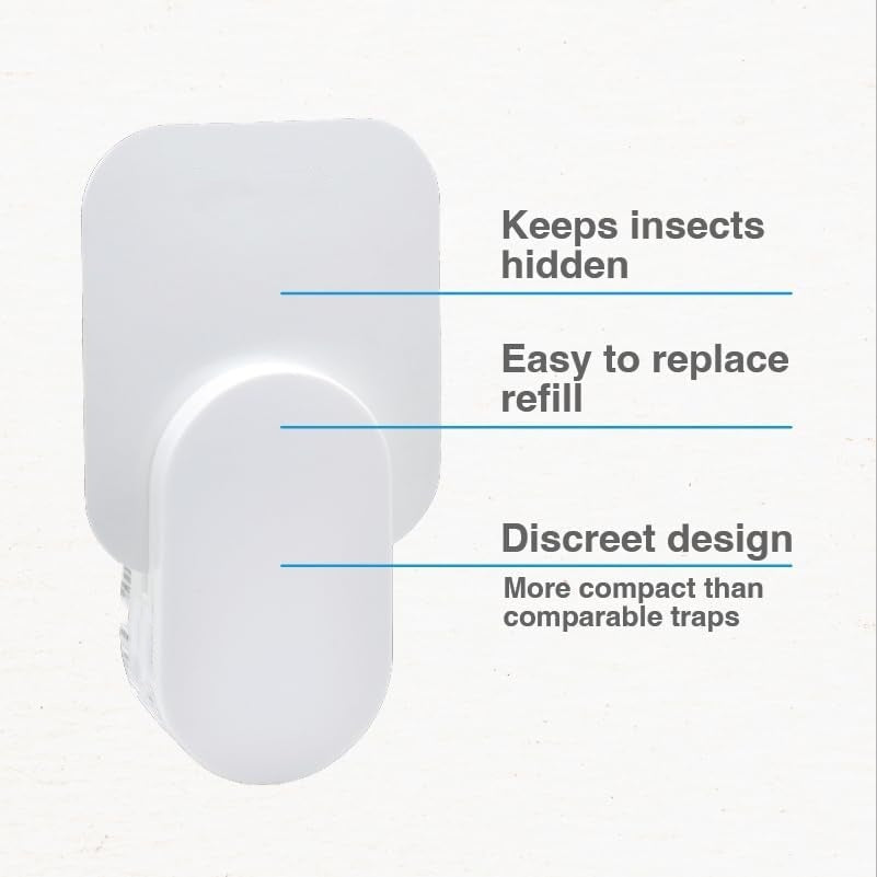 🦟 Sticky Mosquito Trap Lamp – Catch Flies/Fruit Flies, Home Must-Have! ✨
