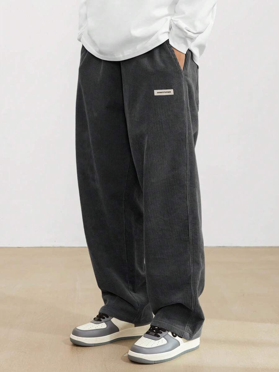 👖 Retro Wide-Leg Corduroy Pants – Comfortable, Stylish, Year-Round Wear ✨
