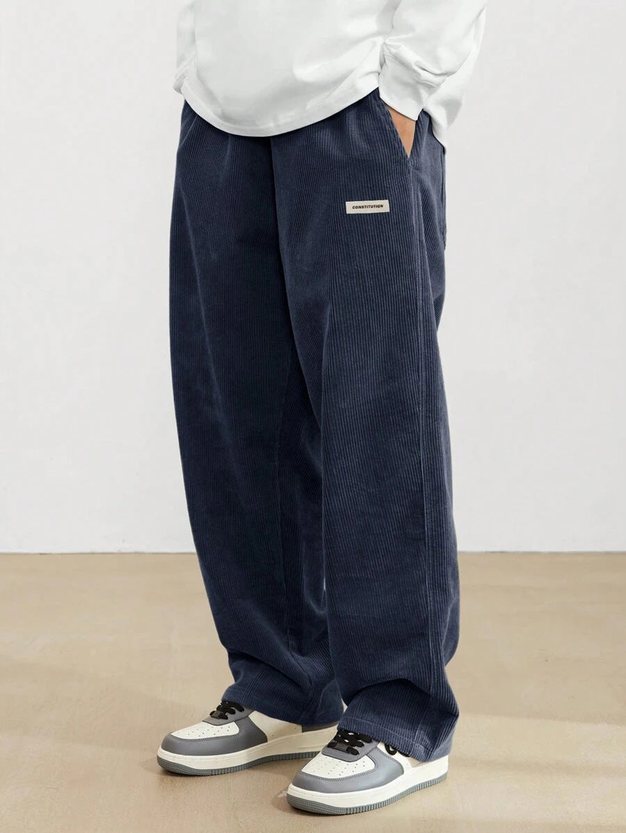 👖 Retro Wide-Leg Corduroy Pants – Comfortable, Stylish, Year-Round Wear ✨