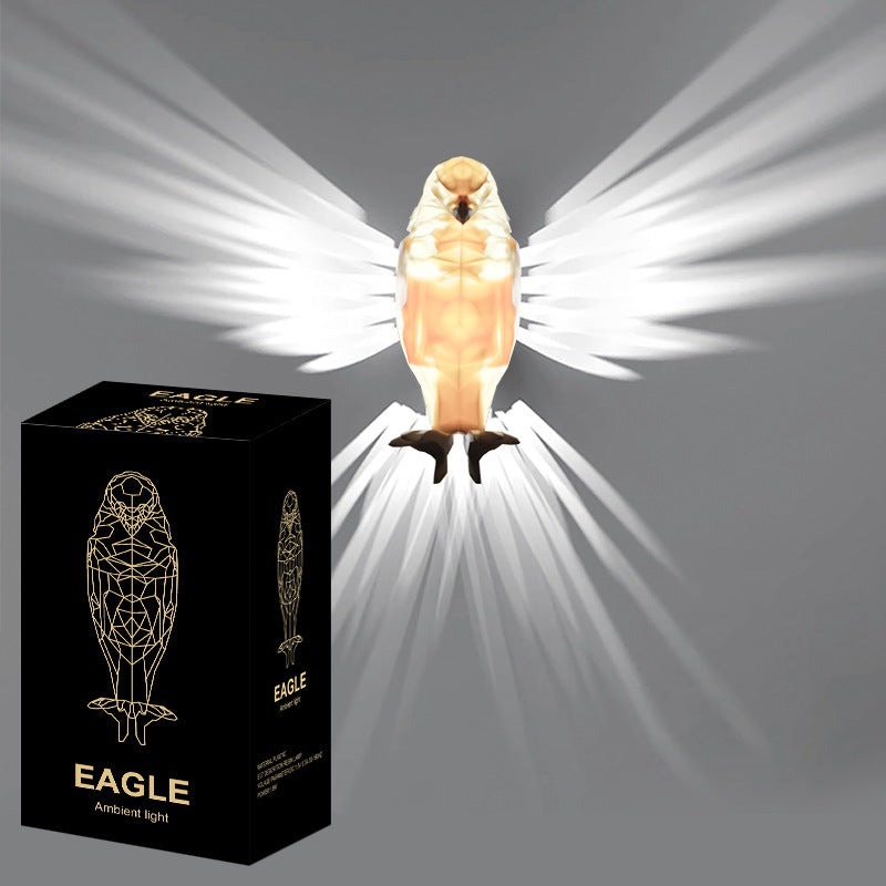 🦅 Magnetic Bald Eagle Wall Light – Remote Control, Decor + Night Lamp Must-Have! ✨