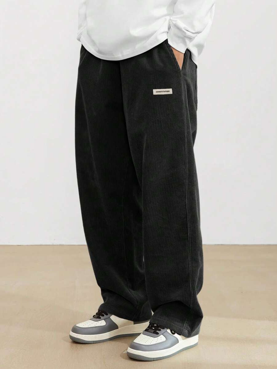 👖 Retro Wide-Leg Corduroy Pants – Comfortable, Stylish, Year-Round Wear ✨