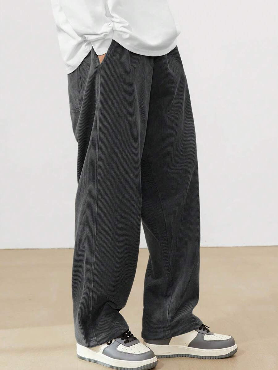 👖 Retro Wide-Leg Corduroy Pants – Comfortable, Stylish, Year-Round Wear ✨