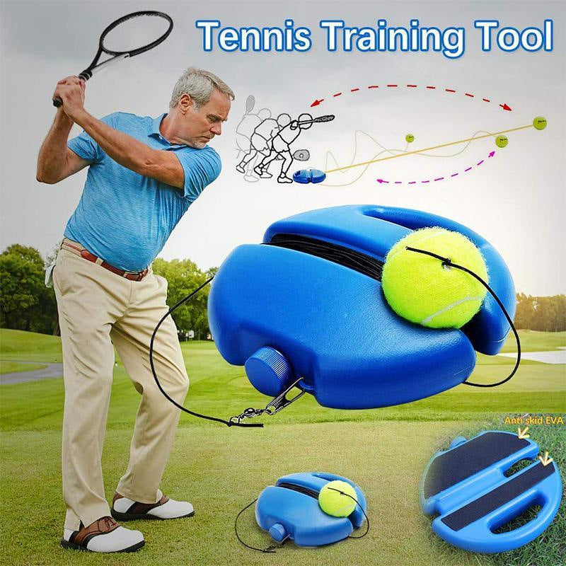 🎾 Solo Tennis Practice Kit – Portable, Anti-Slip, Perfect for Beginners ✨