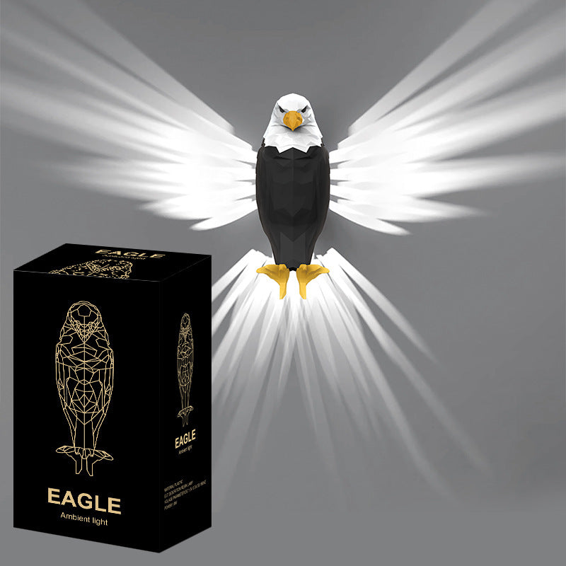 🦅 Magnetic Bald Eagle Wall Light – Remote Control, Decor + Night Lamp Must-Have! ✨