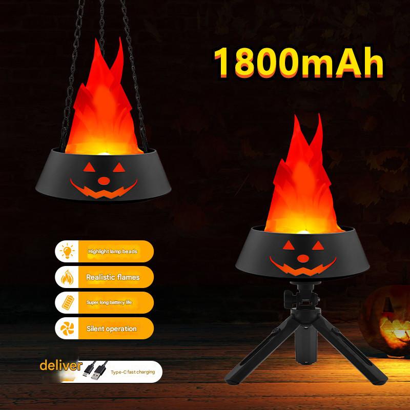 🎃 Foldable LED Pumpkin Lantern – Spooky Fun, Party Must-Have! ✨