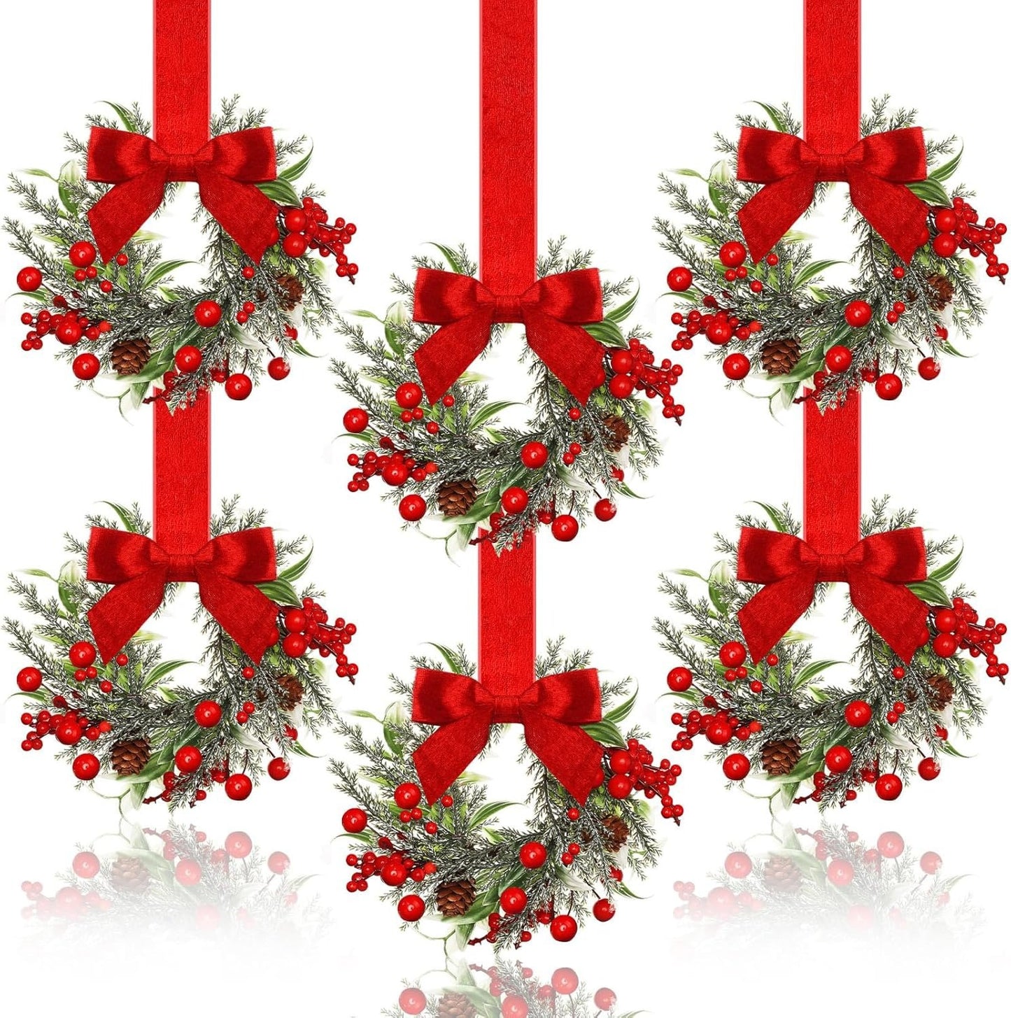 🔥LAST DAY 49% OFF🔥 Retrowavy Christmas Kitchen Cabinet Wreaths