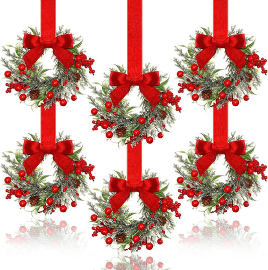 🔥LAST DAY 49% OFF🔥 Retrowavy Christmas Kitchen Cabinet Wreaths