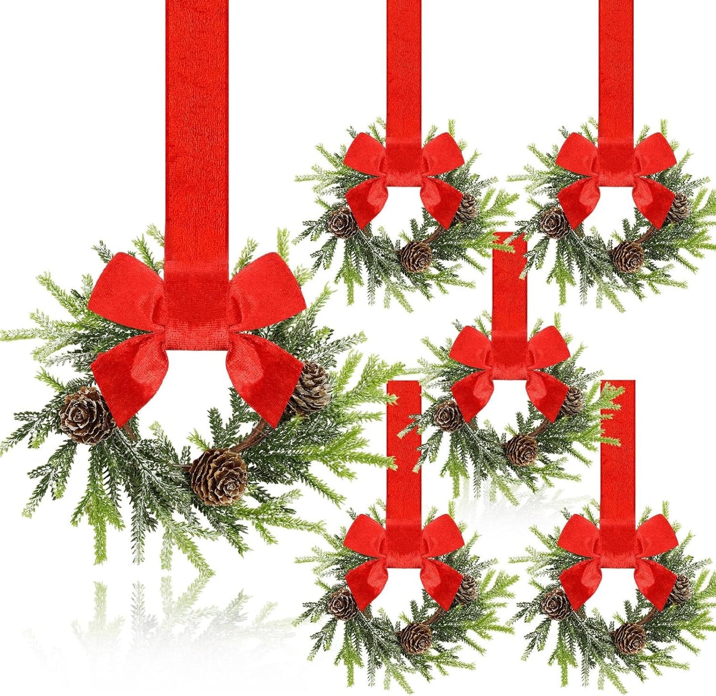 🔥LAST DAY 49% OFF🔥 Retrowavy Christmas Kitchen Cabinet Wreaths