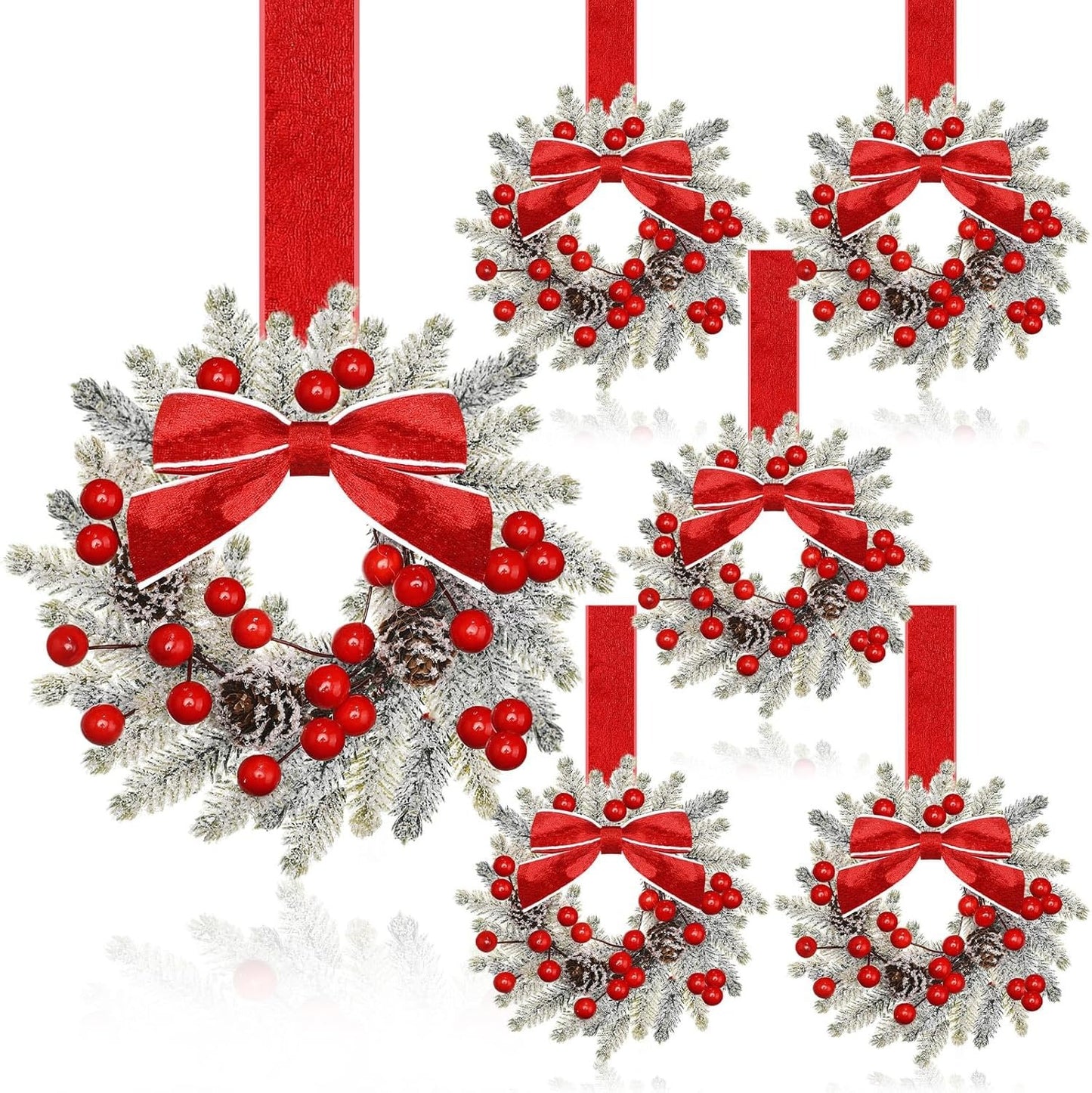 🔥LAST DAY 49% OFF🔥 Retrowavy Christmas Kitchen Cabinet Wreaths