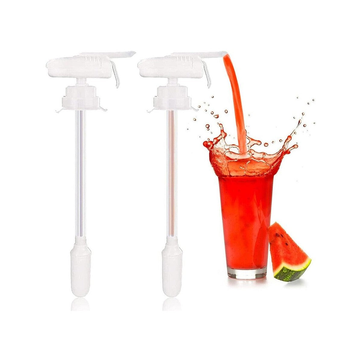 🥤 3-Pack Automatic Drink Dispenser – Hands-Free, Fridge-Friendly (White)! ✨