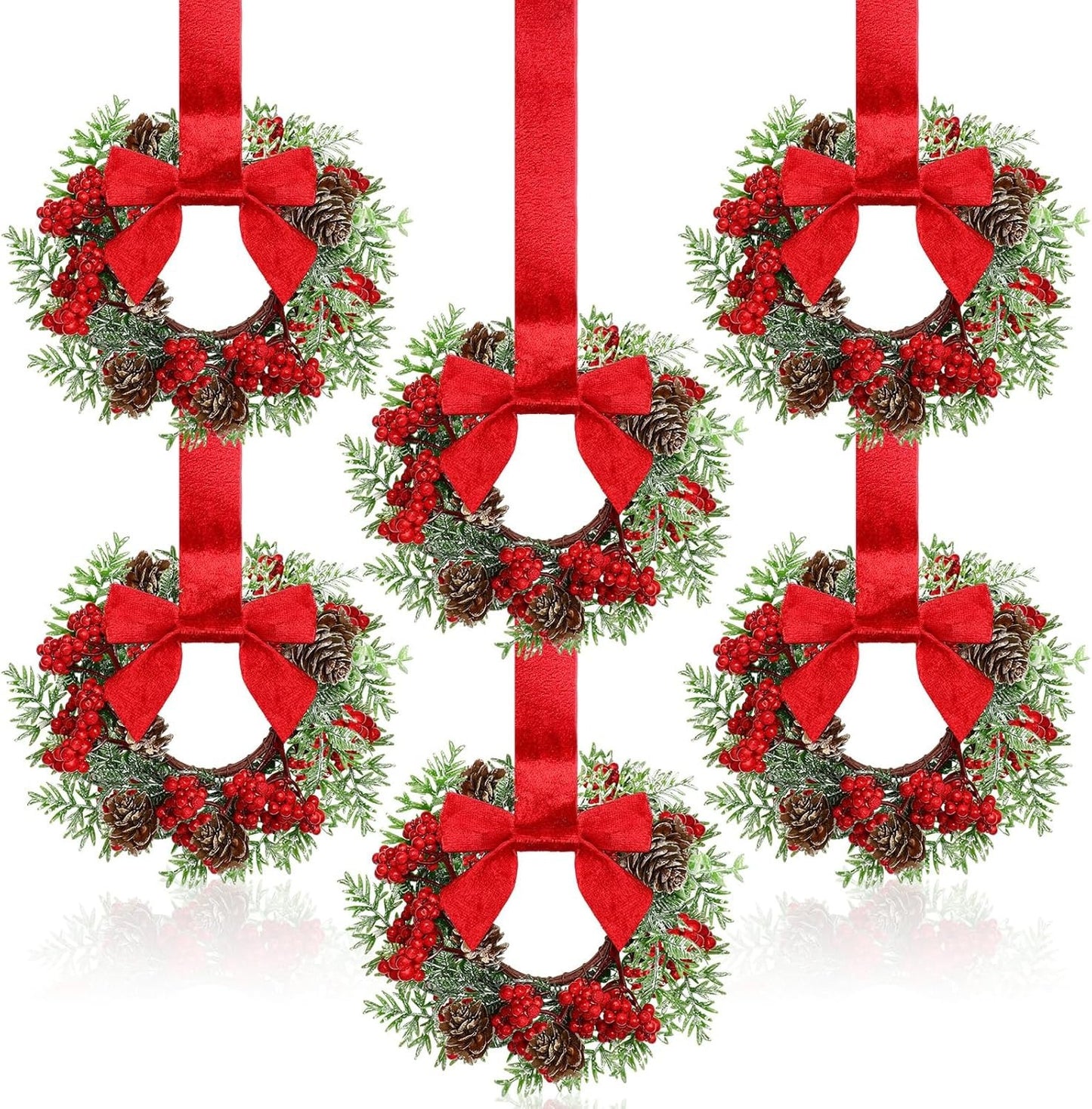 🔥LAST DAY 49% OFF🔥 Retrowavy Christmas Kitchen Cabinet Wreaths