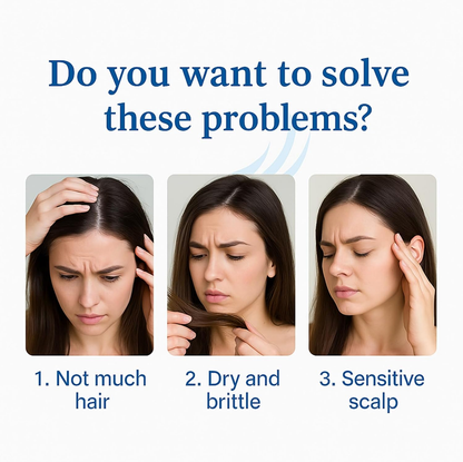 Rosemary hair growth roll-on serum for thicker, fuller hair; natural formula for quick absorption.