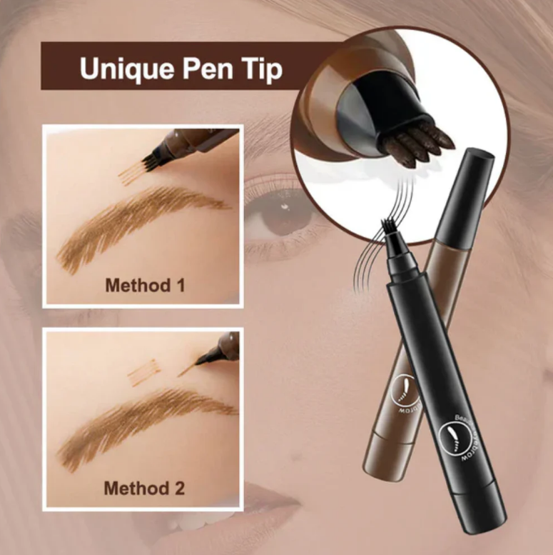 🔥Waterproof Four-tip Beard and Eyebrow Pen✨Limited time offer: Buy one get one free