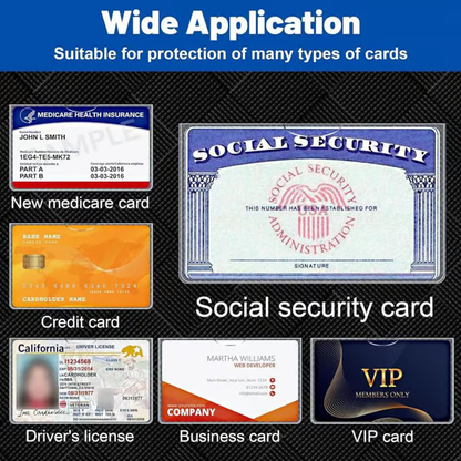 ✨Social Security Card Protector Sleeves