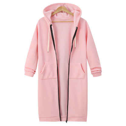 👚 Women’s Drawstring Sweatshirt Jacket – Soft Warm, 3-Season Outdoor Essential! ✨