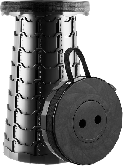 Upgraded folding stool thickened portable folding stool telescopic stool