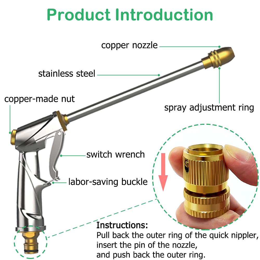 🏆Flash Sale⚡ 50K+ SOLD! Almost Gone-💥✨🔥Garden Hose Nozzle，Best gifts