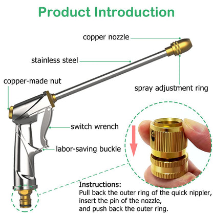 🏆Flash Sale⚡ 50K+ SOLD! Almost Gone-💥✨🔥Garden Hose Nozzle，Best gifts