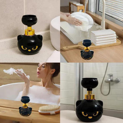 🐾 Paw Shape Soap Dispenser – Reusable for Bathroom/Kitchen, Halloween Holiday Decor! ✨