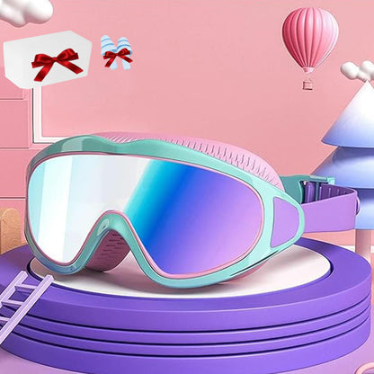 🎉Hot sale 49% OFF - 🔥HD children's large frame waterproof and anti-fog swimming goggles