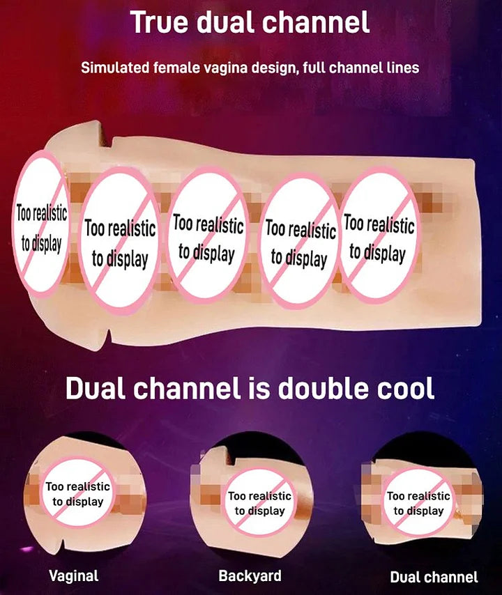 [Confidential Delivery] 💖💖Top-Achiever Professional Bay 10 Sucking Vibrating Male Stroker– 18+ Only