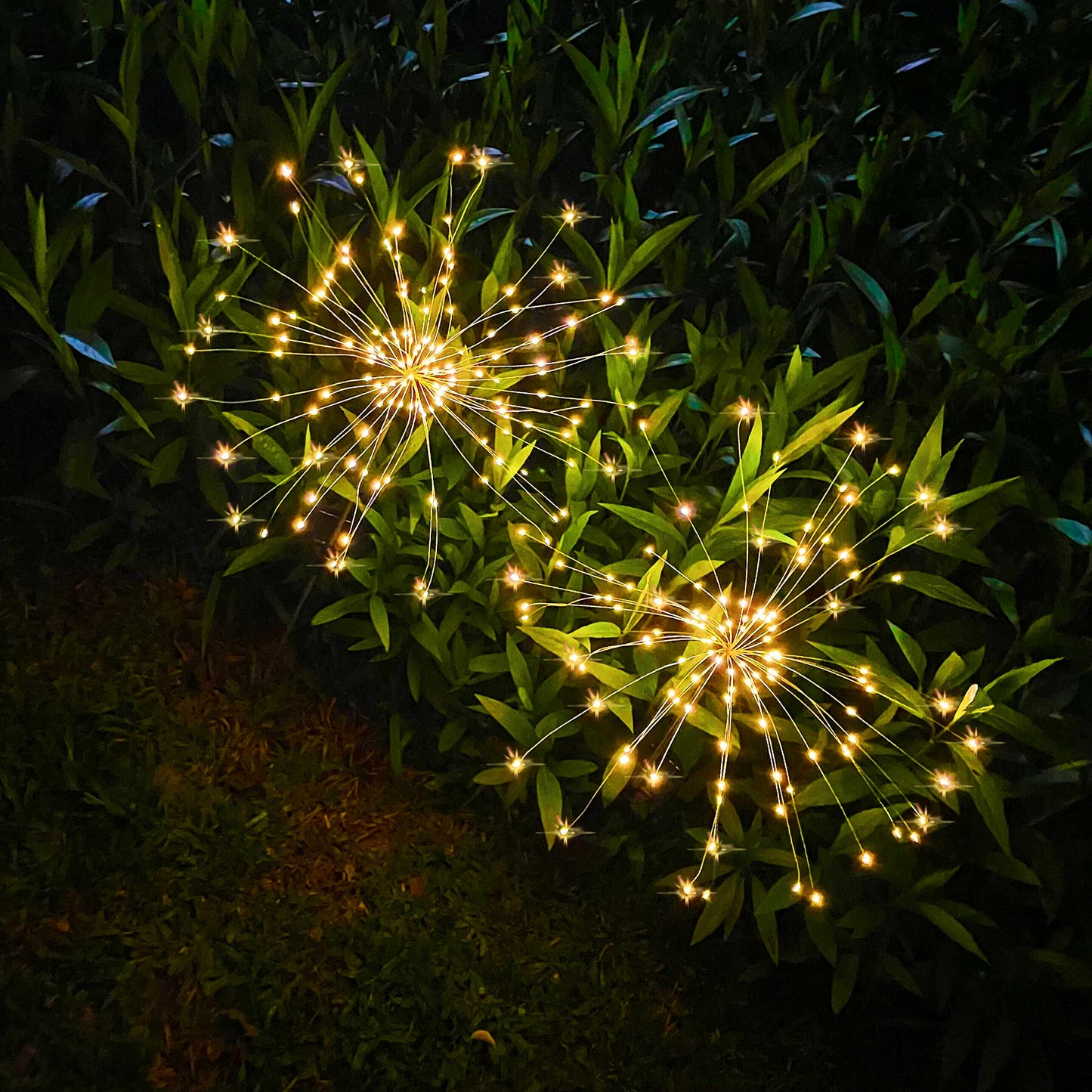 🌞 New LED Solar Firework Lights – Outdoor Waterproof, Dandelion Garden Decor! ✨