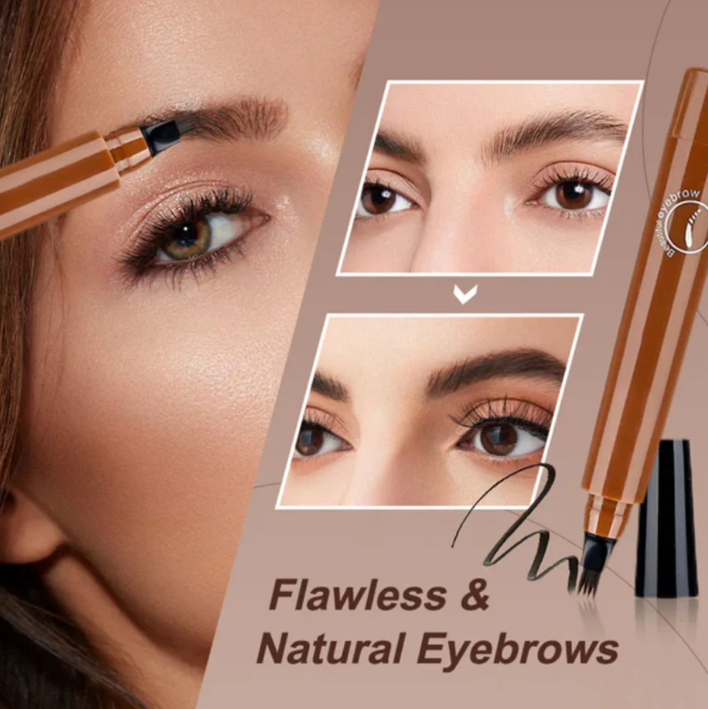 🔥Waterproof Four-tip Beard and Eyebrow Pen✨Limited time offer: Buy one get one free