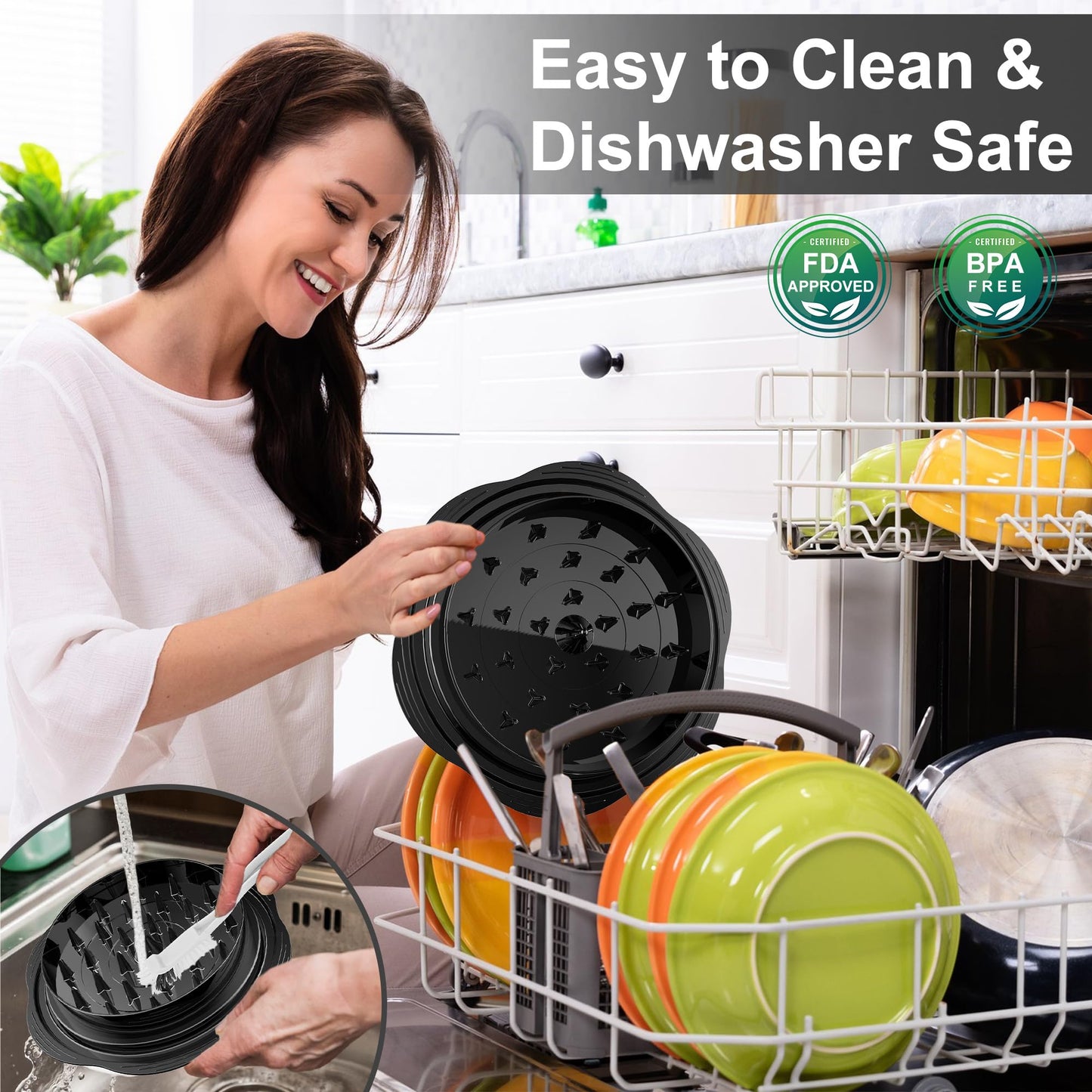 ✨ Meat Shredder Machine | Shreds Chicken/Pork/Beef in Seconds, Dishwasher Safe 🥩