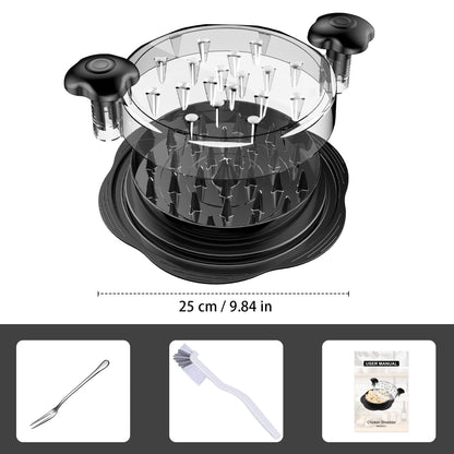 ✨ Meat Shredder Machine | Shreds Chicken/Pork/Beef in Seconds, Dishwasher Safe 🥩