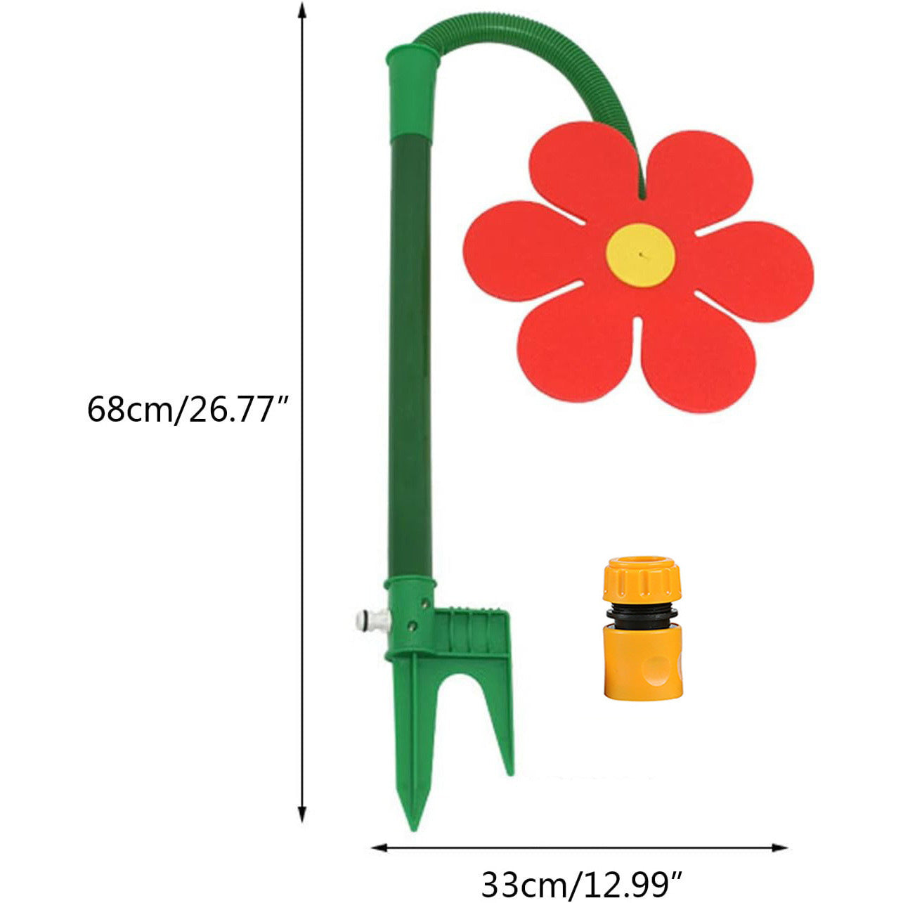 🌻 Sunflower Water Sprinkler – Dances While Watering, Kids & Plants Love! 👶