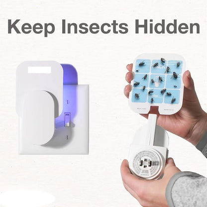 🦟 Sticky Mosquito Trap Lamp – Catch Flies/Fruit Flies, Home Must-Have! ✨