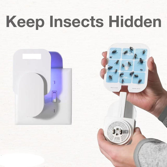 🦟 Sticky Mosquito Trap Lamp – Catch Flies/Fruit Flies, Home Must-Have! ✨