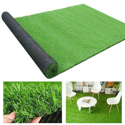 50*50cm🌱 Outdoor Artificial Turf Rug – Realistic Fake Grass, Balcony Decoration! ✨