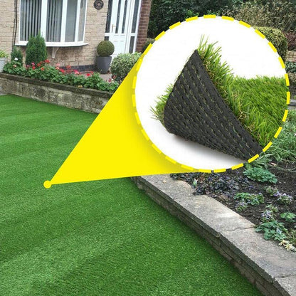 50*50cm🌱 Outdoor Artificial Turf Rug – Realistic Fake Grass, Balcony Decoration! ✨