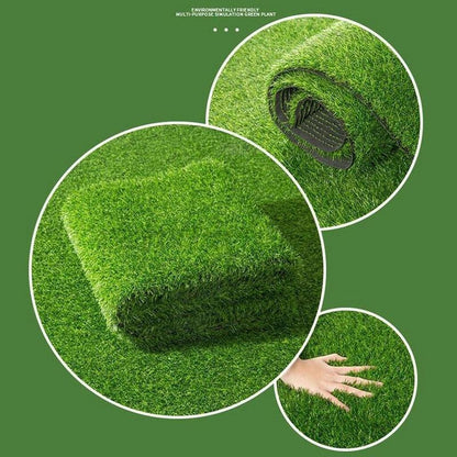 50*50cm🌱 Outdoor Artificial Turf Rug – Realistic Fake Grass, Balcony Decoration! ✨