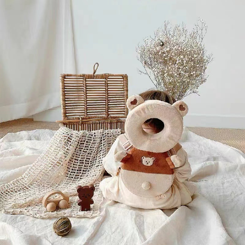 👶 Baby Head Protector for Toddlers – Summer Breathable, Anti-Fall Cushion! ✨