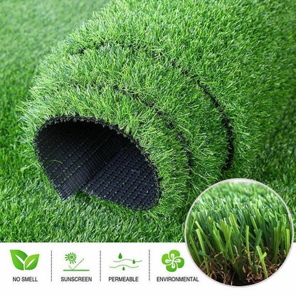 50*50cm🌱 Outdoor Artificial Turf Rug – Realistic Fake Grass, Balcony Decoration! ✨
