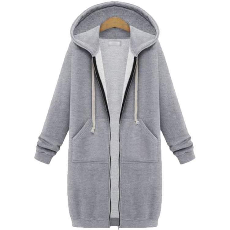 👚 Women’s Drawstring Sweatshirt Jacket – Soft Warm, 3-Season Outdoor Essential! ✨