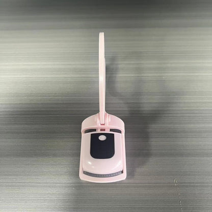 🧖♀️ Pink Electric Heated Eyelash Curler – LCD Display, Rapid Heating! ✨