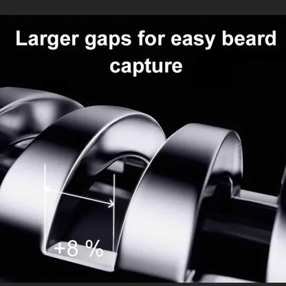 🪒 Mini Portable Electric Shaver – 2025 Upgrade Double Head, 360° Rotary, Wet/Dry Waterproof (Silver-Orange)! ✨