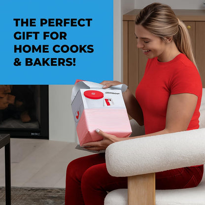 🥞 Purple Pancake Batter Dispenser – 4-Cup, Leak-Free, Dishwasher Safe! ✨