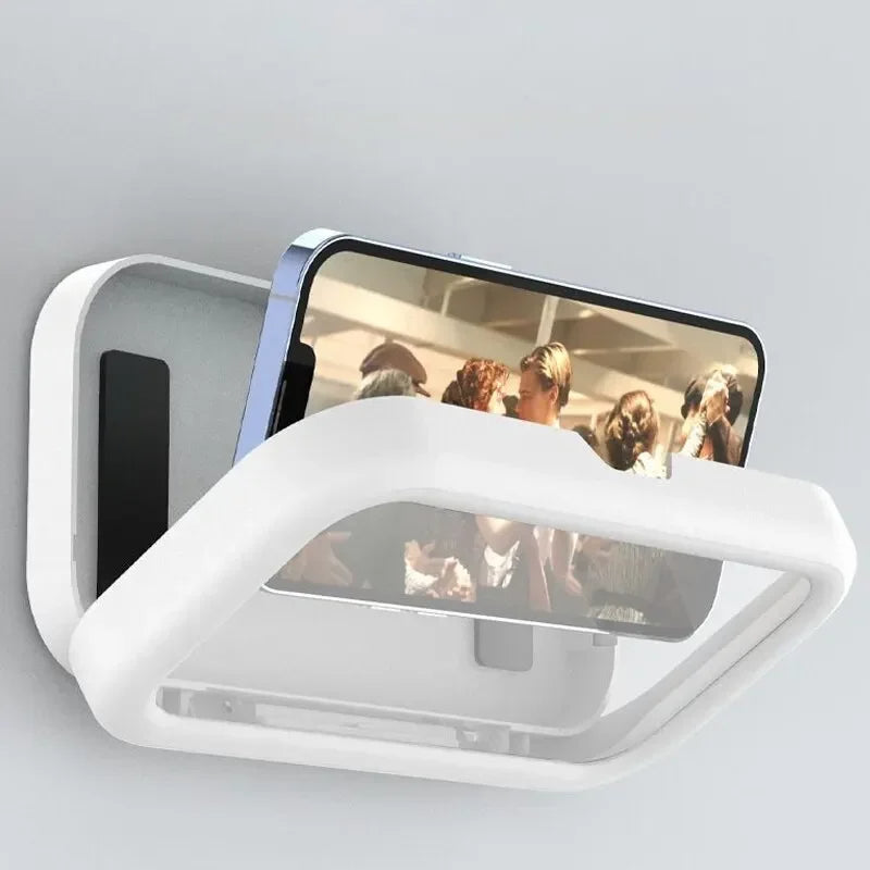 🚿 Shower Phone Holder w/Speaker – 480° Rotation, Waterproof Anti-Fog (4-7" Phones)! ✨