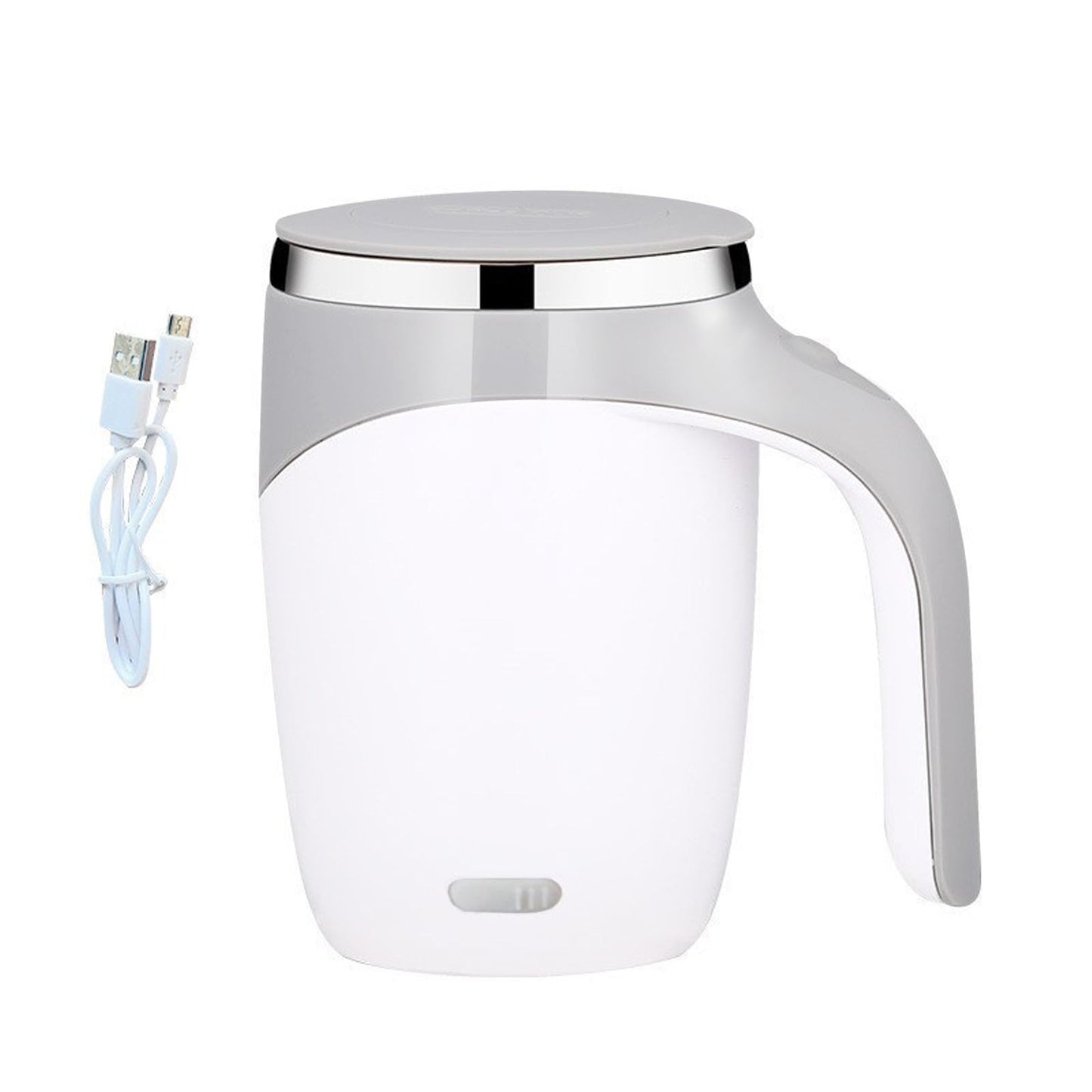 ☕ Rechargeable Magnetic Stirring Cup – Lazy Auto Mix, Stainless Steel Coffee Cup! ✨
