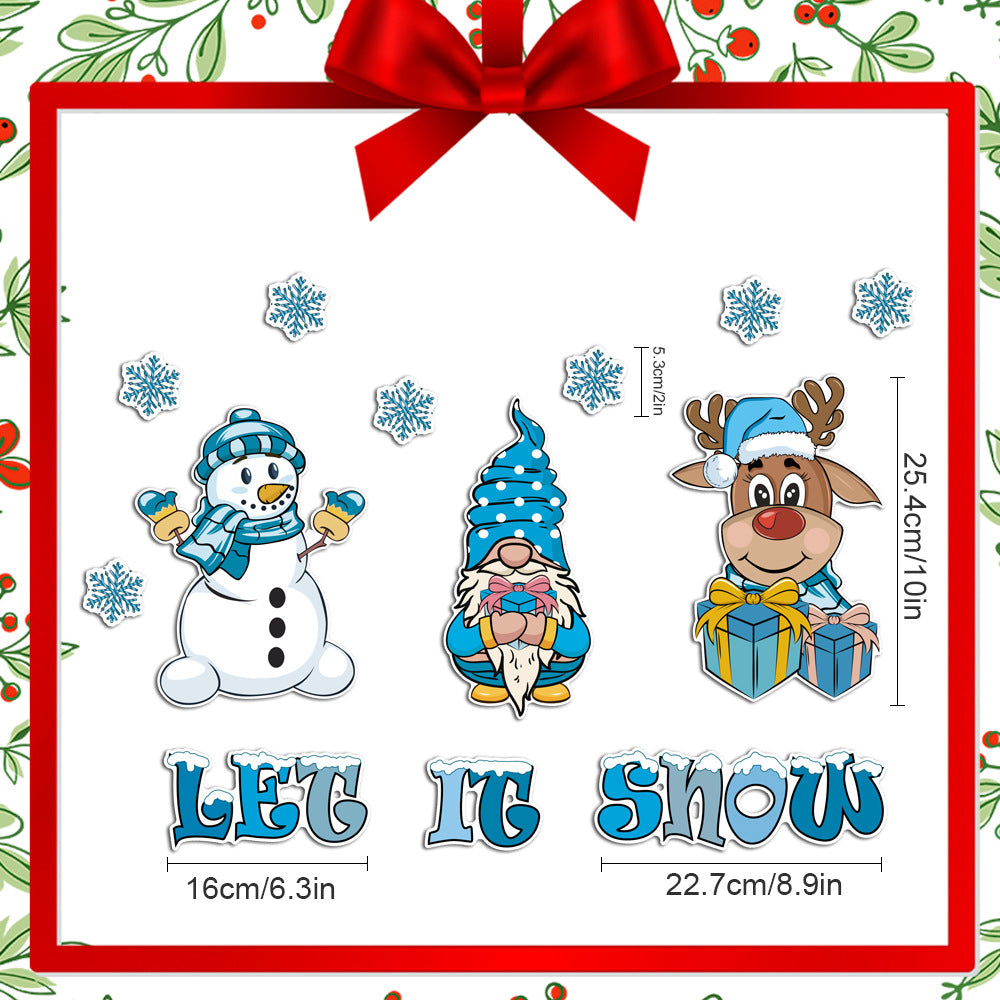 🎄 Christmas Magnetic Fridge Stickers – Festive Fridge/Office Decoration! ✨