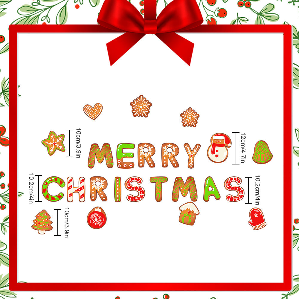 🎄 Christmas Magnetic Fridge Stickers – Festive Fridge/Office Decoration! ✨