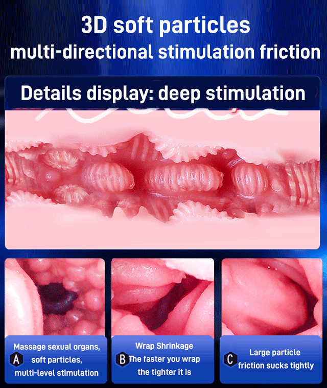 [Confidential Delivery] 💖💖Top-Achiever Professional Bay 10 Sucking Vibrating Male Stroker– 18+ Only