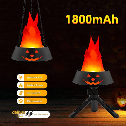 🎃 Foldable LED Pumpkin Lantern – Spooky Fun, Party Must-Have! ✨