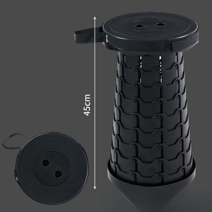 Upgraded folding stool thickened portable folding stool telescopic stool